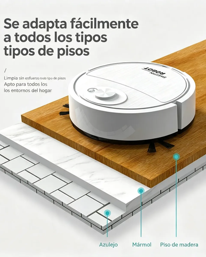 ASPIRADORA ROBOT 3 EN 1 LIMPIEZA HOGAR