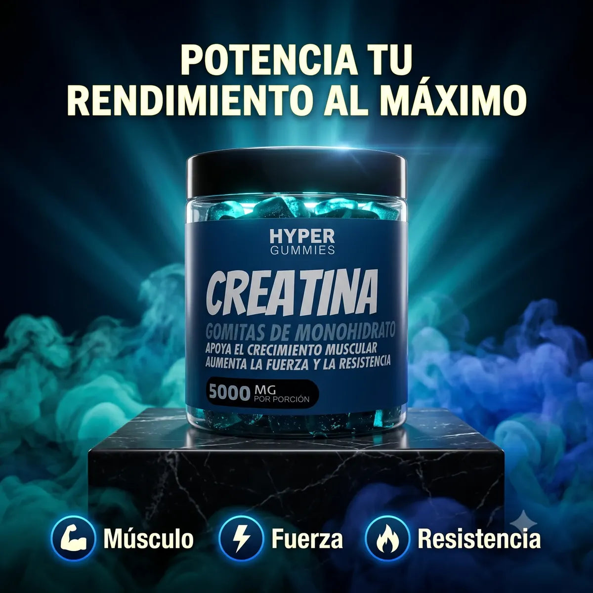Gomas Creatina HYPER