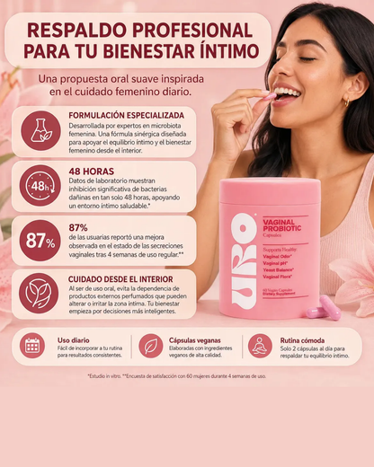 Probioticos Vaginales Femenino Uro