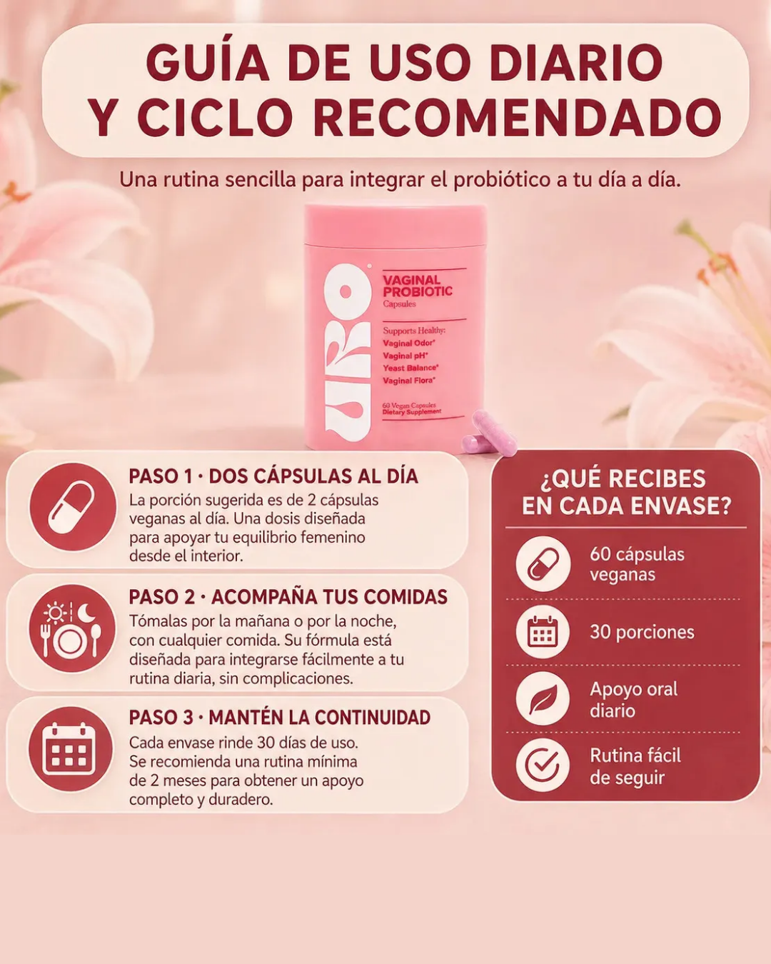 Probioticos Vaginales Femenino Uro